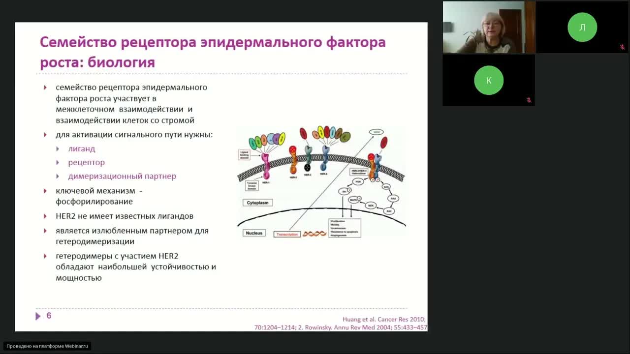 Лекарственное лечение рака молочной железы (вебинар 25 февраля 2022)