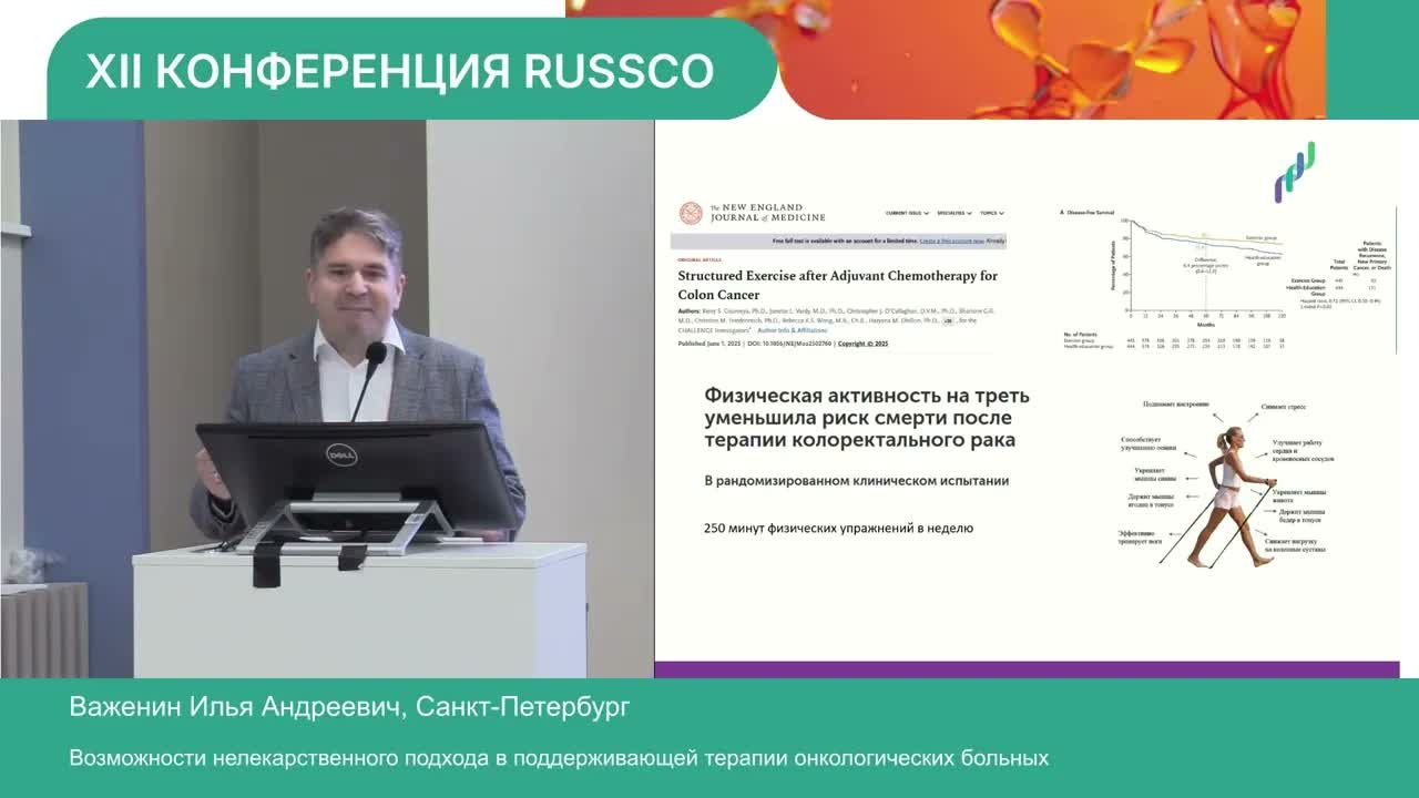 Возможности нелекарственного подхода в поддерживающей терапии онкологических больных