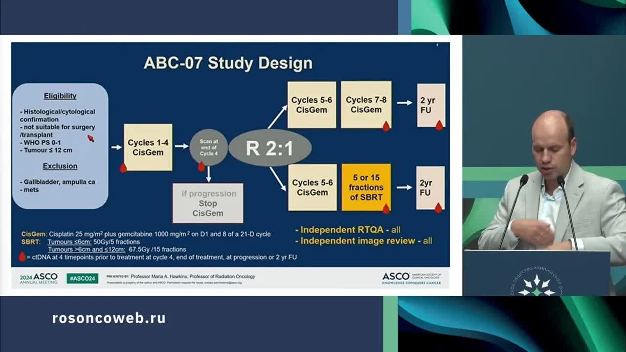 Опухоли гепатобилиарной зоны: результаты ASCO 2024 и их значимость