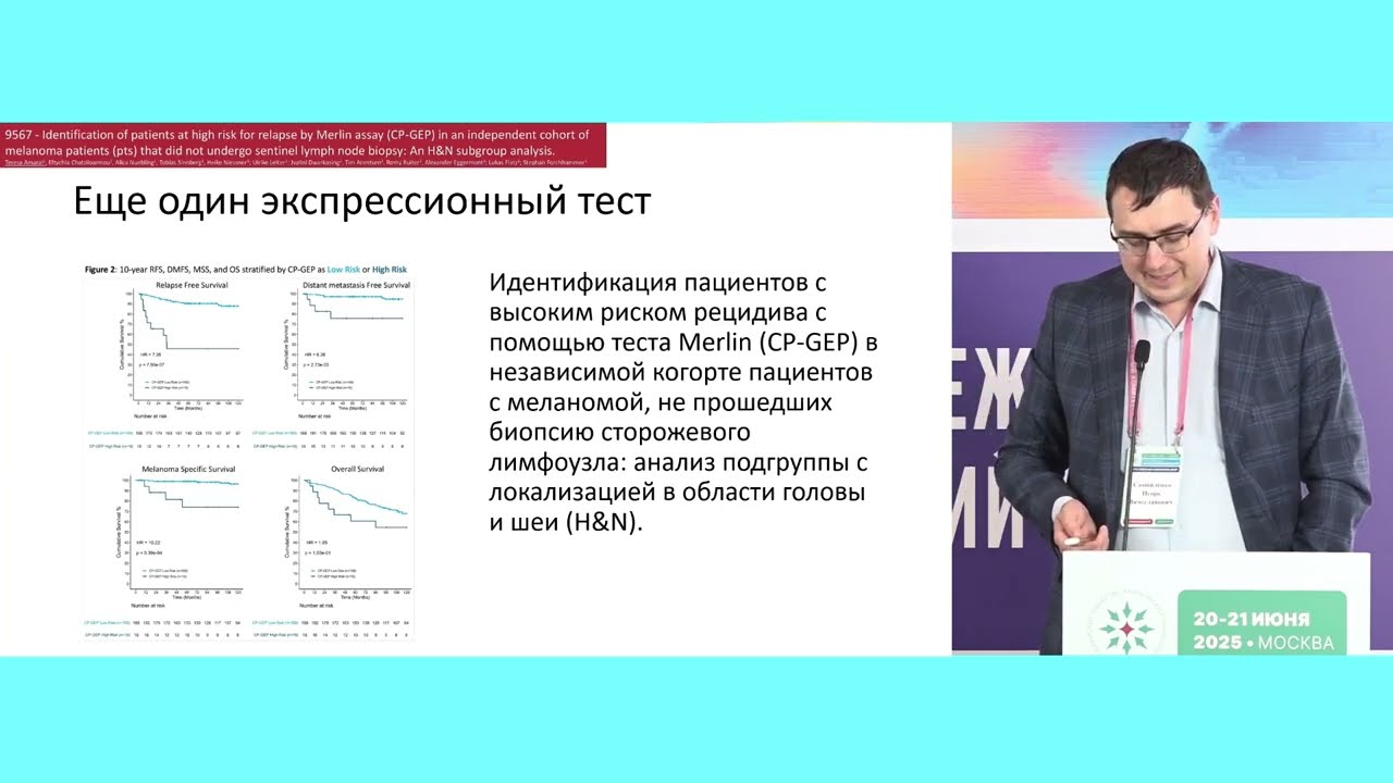 Меланома: результаты ASCO 2025 и их значимость
