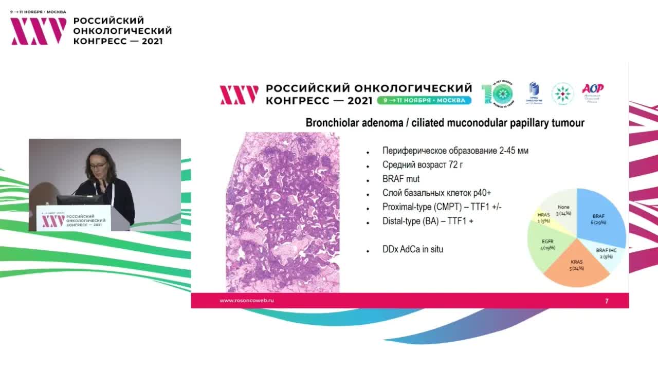 Классификация ВОЗ 2021. Изменения в классификации эпителиальных опухолей