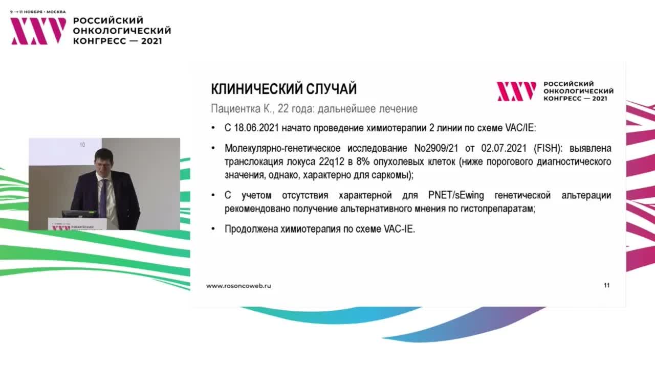 Molecular Tumor Board. Разбор клинических случаев. Рак яичников