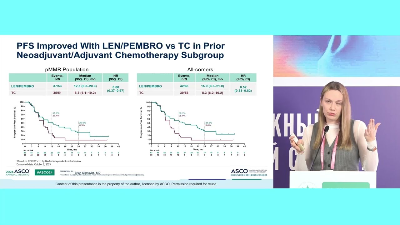 Онкогинекология: что изменилось в практике с ASCO/ESMO 2024 года?