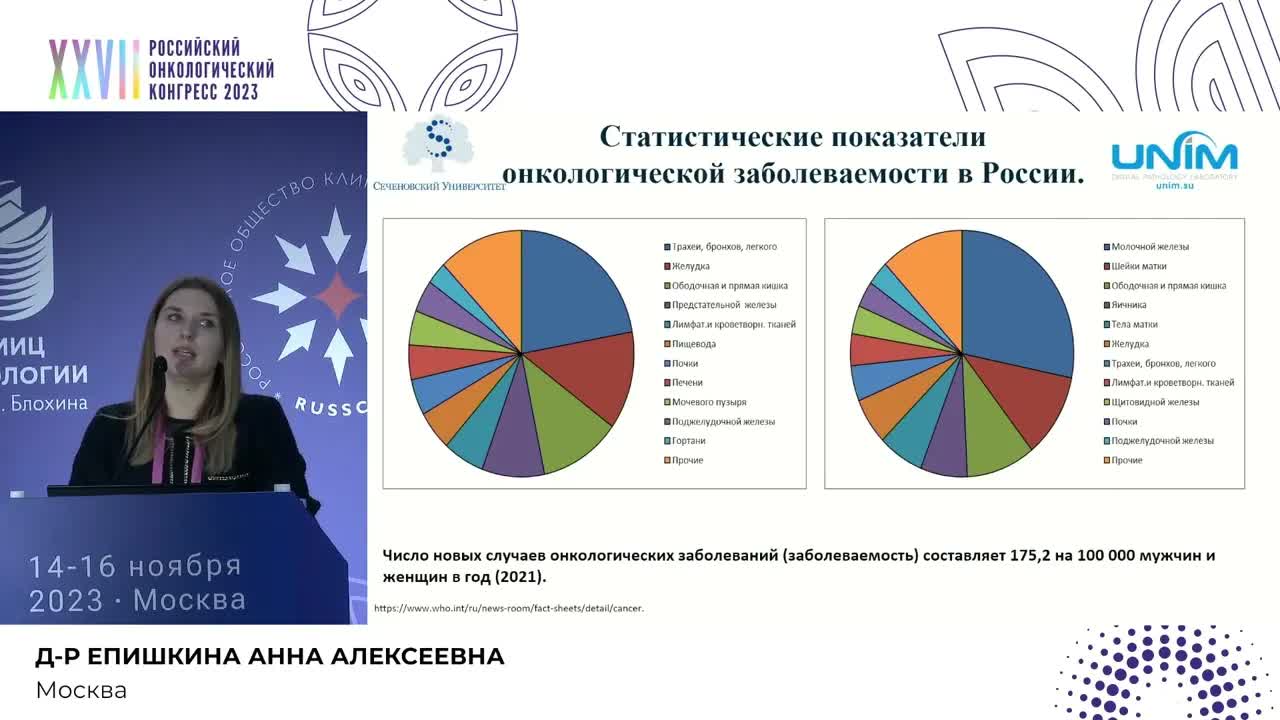 Морфологическая и иммуногистохимическая валидация персонализированной биологической платформы НМРЛ