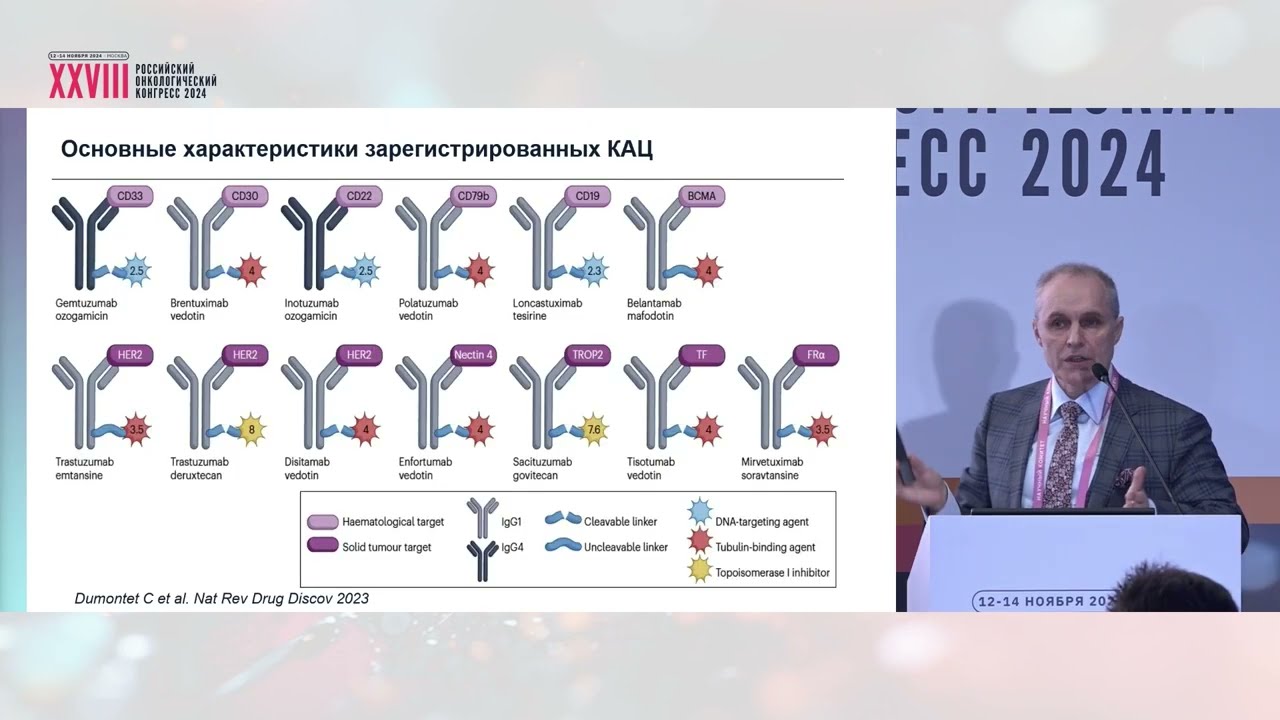 За пределами HER2 – новые мишени для препаратов класса конъюгаты антитело-цитостатик